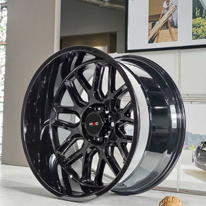 Kipardo 20x12 22x12 5x114.3 6x139.7 20インチ 22インチ 4X4 ディープディッシュ アルミ合金ホイール - Product Image 5