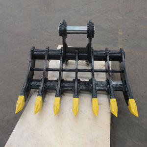 XZFE Meilleure vente Prix compétitif Râteau à racines pour mini-excavatrice JD, accessoire pour le nivellement des sols, les pelouses et la resemence - Product Image 6