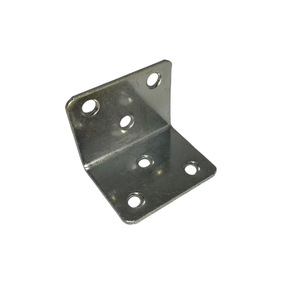 Support d'angle en L galvanisé épaissi 5035 en acier laminé à froid, connecteur de support d'étagère durable - Product Image 1