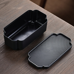 Travel <b>Tea</b> <b>Set</b> One Pot Four Cups Portable <b>Plastic</b> <b>Set</b> For Car Outdoor Office Use - Product Image 3