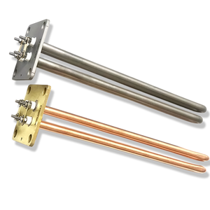 Élément chauffant en acier inoxydable/cuivre pour torréfacteur de café, remplacement du chauffe-eau à immersion pour <span class=keywords><strong>machine</strong></span> à café <span class=keywords><strong>KRUPS</strong></span> GINO T1 T2 N1 N2 - Product Image 2