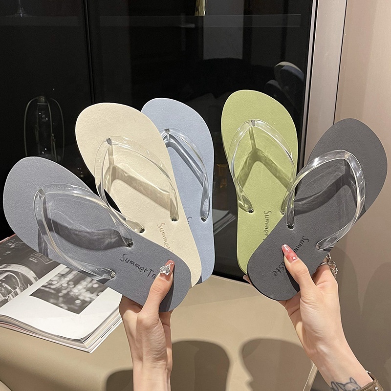 New Transparent Herringbone slippers for Women