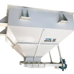 Automatic Large Capacity Carbon Steel or Stainless Steel Storage Sludge Hopper