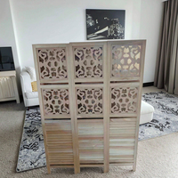 Paravent moderne à 3 panneaux DISHI, pliable et mobile, séparateur d'espace intérieur pour couloir, panneau individuel au design artistique