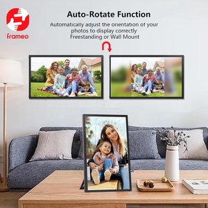 32GB FRAMEO Digital <b>Photo</b> <b>Frame</b>, 21.5-Inch <b>Large</b> WiFi Digital Picture <b>Frame</b> With IPS Screen, Wall Mount Easy Share <b>Photos</b>/Videos - Product Image 3