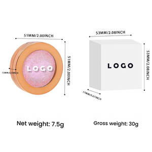 Iluminador de Larga Duración, Sin Aglutinación, con Brillo Intenso, Efecto Perla y Glitter Fino, Resistente al Agua, de Alto Brillo, Personalizable, Sin Marca, para Venta Transfronteriza - Product Image 5