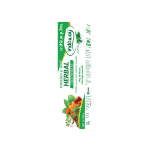 Dentifrice naturel 100 grammes, terpènes et menthe, soutien à base de plantes, nettoyage des dents et des gencives plus saines, sourire plus confiant tous les jours - Product Image 3
