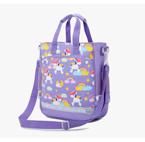 Sac à bandoulière léger et imperméable pour filles, imprimé <span class=keywords><strong>licorne</strong></span>, idéal pour les cours et les cours supplémentaires - Product Image 2