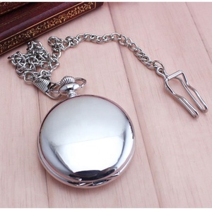 W1104 <span class=keywords><strong>Orologio</strong></span> <span class=keywords><strong>da</strong></span> Tasca <span class=keywords><strong>Vintage</strong></span> Antico <span class=keywords><strong>da</strong></span> Uomo, 44mm, con Cinturino in Acciaio Inossidabile Lucidato a Specchio, Movimento al Quarzo, Regalo Natalizio Promozionale - Product Image 6