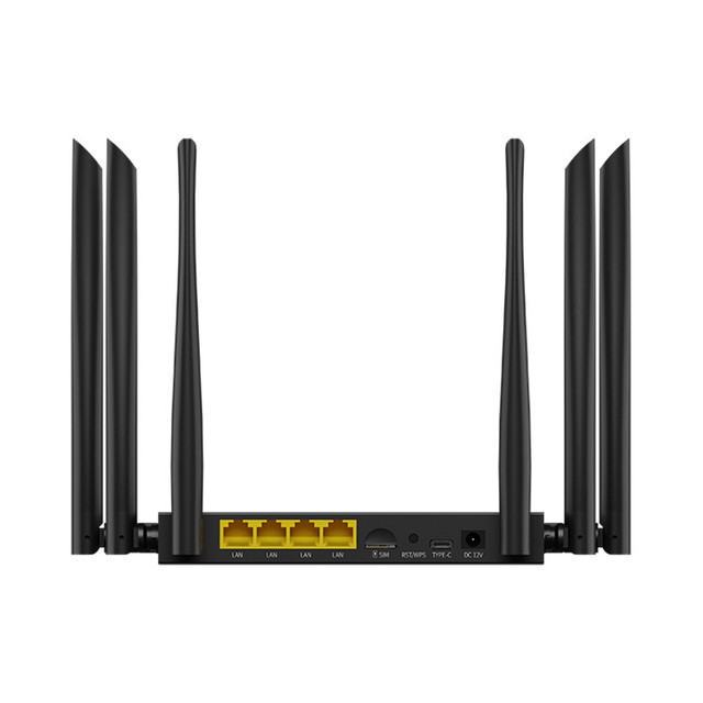 New Model Dual Band 4G Cat 6 LTE Mesh Router with Sim Card Slot 300mbps Max LAN Data VPN & Firewall Function Home Use