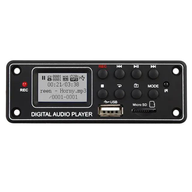 TPM006c FM mp3 sd aux modülatör usb müzik çalar modülü için taşınabilir müzik hoparlörler ve oyuncu