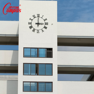 Fabricante de Relojes de Torre Suministra Relojes de Torre Arquitectónicos Grandes para Exteriores de la Marca <span class=keywords><strong>Compas</strong></span>, Modelo KTS-15 para Uso en Estaciones Escolares - Product Image 5
