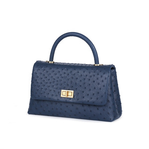Sac à main en <span class=keywords><strong>cuir</strong></span> d'autruche d'Afrique du Sud, sac à main en <span class=keywords><strong>cuir</strong></span> véritable, sac fourre-tout tendance, directement du fabricant - Product Image 2