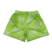 Short de gymnastique de haute qualité avec doublure intérieure en maille de sublimation de 5 pouces avec poches latérales Streetwear Short de course pour hommes