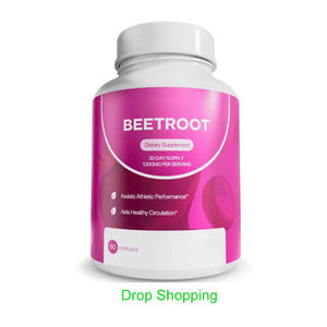 Capsules de Betterave 60 Unités Compléments Alimentaires à Base de Plantes pour Adultes Améliore l'Immunité et la Croissance des Cheveux Durée de Conservation de 24 Mois Marque OEM - Product Image 1