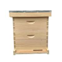 2025 bois Offre Spéciale 2/3 couches Langstroth ruche avec nouvel état 8/10 cadres en bois, meilleur prix