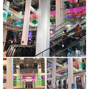 Lámina de <span class=keywords><strong>vinilo</strong></span> <span class=keywords><strong>transparente</strong></span> holográfica de PVC <span class=keywords><strong>transparente</strong></span> iridiscente para DIY lazos fabricación de joyas manualidades de costura apartamento PET - Product Image 4