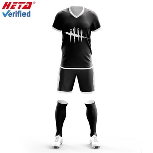 Maillot de football sublimé en gros, séchage rapide, ensemble de tenue de football personnalisée, tenue d'entraînement, kit de maillot de football pour adulte - Product Image 3