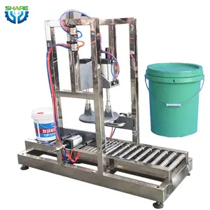 Multi Functional Plastic Pails Lidding Capping Machine for Plastic Barrel Manual Drum Cap Sealer