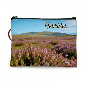Monedero de Cuero con Llavero, Souvenir de las Hébridas, Escocia, con Logotipo Personalizado Impreso al por Mayor - Product Image 1