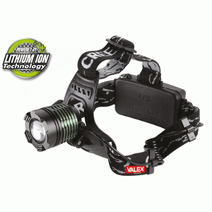 VALEX ELE1291 Lampada Frontale Ricaricabile 800 Lumen Li-Ion Italia - Product Image 1
