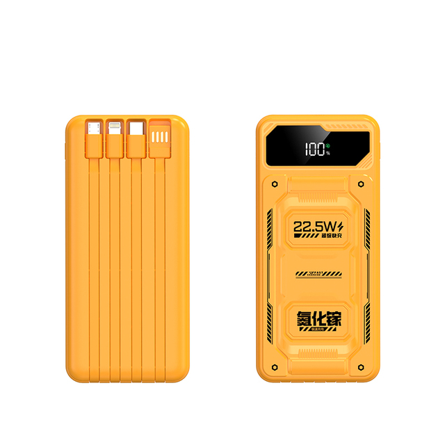 Wholesale High Capacity 22.5W/20W Double USB Portable Power Bank 10000mAh 20000mAh Fast Charging LED Display 2-in-1 Mobile Phone