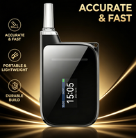 Alcoholímetro Airsense H3 Mini, Sensor de Combustible Profesional, Detector Digital de Respuesta Rápida, Recargable