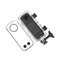 Boîtier étanche de 40 mètres pour caméra X4 Couvercle de plongée sous-marine invisible pour Insta360 X3 Accessoires de protection
