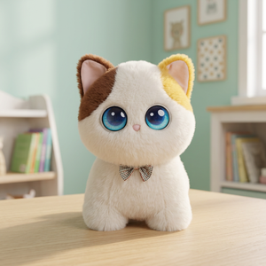 ของเล่นตุ๊กตาอัจฉริยะ AI โต้ตอบด้วยเสียง หุ่นยนต์อัจฉริยะ ของเล่นเสริมพัฒนาการสำหรับเด็ก รองรับภาษาที่กำหนดเองได้ - Product Image 1