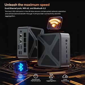 Mini PC para Juegos GH8 <span class=keywords><strong>AMD</strong></span> <span class=keywords><strong>Ryzen</strong></span> <span class=keywords><strong>9</strong></span> 8945HS 5.2GHz Frecuencia Turbo Máxima, Compatible con Thunderbolt 4, Pantalla Cuádruple - Product Image 4