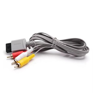 1.8 âm thanh video AV compositie 3 RCA Cable Đối với Nintendo wiis điều khiển giao diện điều khiển thành phần Cable Adapter sạc dòng - Product Image 5