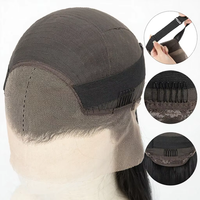 Perruque africaine 13x4 Lace Front ajustable avec base en soie transparente, pour femme, noire, bouclée Jerry Curl, frisée, résistante à la chaleur, synthétique complète