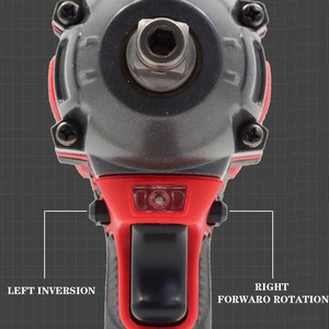Llave de Impacto Inalámbrica de 21V con Batería de Iones de Litio, 675nm de Torque Máximo, Mandril de 3/8'', para Reparaciones Industriales, Automotrices y Andamios - Product Image 3