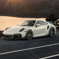 Kits de carrosserie en Fiber de carbone sèche de Style RYFT pour Porsche 911 (992) Turbo S jupes latérales de lèvre de pare-chocs diffuseur arrière aileron arrière
