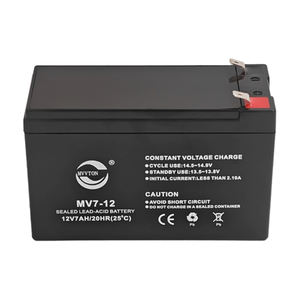 CE認定<span class=keywords><strong>12V</strong></span> 7AH充電式バッテリー<span class=keywords><strong>1</strong></span>年保証付きSLA AGMバッテリー緊急照明用 - Product Image 1