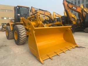 รถตักล้อยาง Caterpillar 966H มือสองจากญี่ปุ่น ใช้งานน้อย น้ำหนัก 24 ตัน พร้อมบุ้งกี๋หน้า สำหรับงานเหมือง ท่าเรือ และก่อสร้าง - Product Image 1