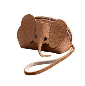 Trendy <strong>Elephant</strong> Bag Animal Shaped <strong>Coin</strong> <strong>Purse</strong> Key Chain Wallet Present for Women Zipper Hand Lipstick Storage Bags Wholesale - Product Image 3