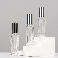 Botol kosong isi ulang parfum, botol perjalanan kosmetik kapasitas besar jenis Tekan kelas atas dan semprot pengganti botol kosong 12ML