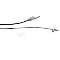 Rakitan Kabel Konektor Bundar dengan Cangkang Logam, Dudukan Flens, Kabel Multi-Wire dengan Label Individual untuk OEM Aerospace