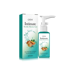 <span class=keywords><strong>Gel</strong></span> <span class=keywords><strong>douche</strong></span> et lotion hydratante pour le corps au beurre de karité et au parfum de citron, apaisant et hydratant, pour soulager les démangeaisons d'eczéma, 30 ml - Product Image 1