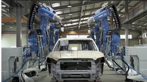 Bras de robot industriel automatique programmable ONA Yaskawa pour la peinture par pulvérisation de pièces automobiles - Product Image 4