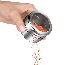 Nhà bếp 12 từ gia vị tins với treo tường từ gia vị Jar với labelling Stickers thép không gỉ gia vị Jar container - Product Image 5