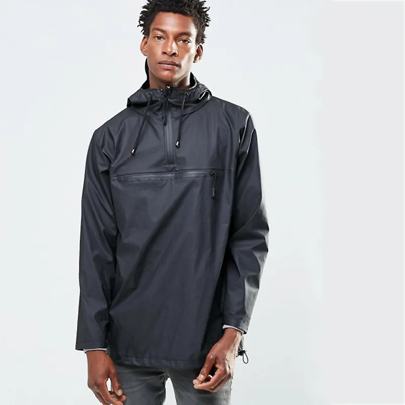 Toptan softshell özel tasarım yağmur ceket anorak havai erkek su geçirmez ceket