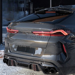 ลิ้นกันชนหน้ารถยนต์ สปอยเลอร์ดิฟฟิวเซอร์ ชุดแต่ง LD Style สำหรับ BMW X6M อุปกรณ์ตกแต่งรถยนต์ - Product Image 4