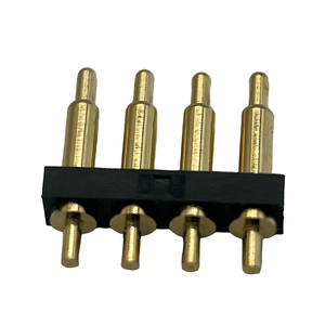 Connettore a perno SMT Pogo placcato in oro ad alta precisione con saldatura personalizzata connettore a molla pastella maschio Pogo <span class=keywords><strong>Pin</strong></span> - Product Image 3