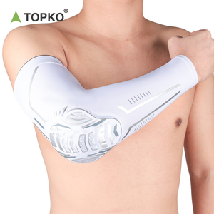 Topko Unisex Arm Bescherming Compressie Elleboog Ondersteuning Premium Polyester + Spandex Elleboog Brace - Product Image 1