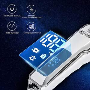 कुत्ते सौंदर्य कतरनी बिजली ताररहित पालतू बाल Trimmer रिचार्जेबल कुत्तों शेवर कतरनी पेशेवर भारी शुल्क कुत्ते सौंदर्य - Product Image 5