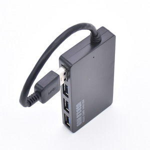 Hub USB3.0 à 4 ports, conception ultra fine, signal clair à super vitesse 5 Gbps pour ordinateur portable - Product Image 5