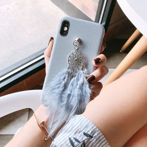 Bán buôn Cô Gái Thời Trang Điện Thoại Trường Hợp Che Lông Treo Di Động Trường Hợp đối với iPhone X - Product Image 2
