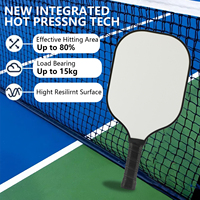 Ensemble d'entraînement personnalisé en fibre de verre pour pickleball, balles de pickleball ultra-légères pressées à froid à 40 trous